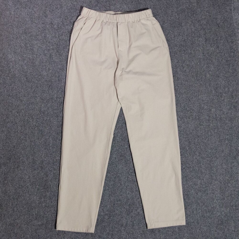 Lululemon ABC Pull On Pants Men's Small Light Khaki Slim Performance Stretch 30"